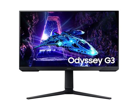 Samsung LS24GD302 24" Odyssey G3 Monitor, 16:9, 1920x1080 Resolution, 
180Hz; 3000:1 Static; 1ms (MPRT); 178°/178° Viewing Angle, 1xDisplay Port; 
1xHDMI; Headphone; FreeSync; Flicker Free; Eco Saver Mode; Eye Saver Mode; 
HAS 120.0±5.0mm; Tilt -5.0°(±2.0°)~20.0°(±2.0°); Swivel -15.0°(±2.0°)~15.0°(±2.0°), 
Pivot -2.0°(±2.0°)~92.0°(±2.0°); Wall Mount (100x100)